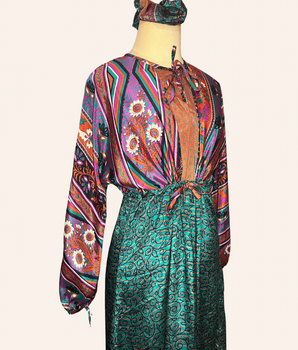 RE-TALE- Sonari Silk Dress #46