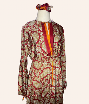 RE-TALE- Sonari Silk Dress #44