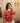 RE-TALE-Zahira Bow Short Sleeve Handloom Ikat Wrap Blouse | Red & Yellow