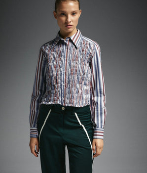 LAAGAM AW24- Liam Ruched Shirt