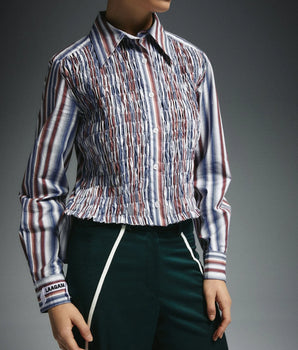 LAAGAM AW24- Liam Ruched Shirt