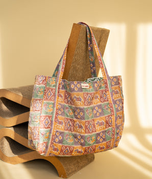 RE-TALE - Viti Bag Set Patola Silk #12